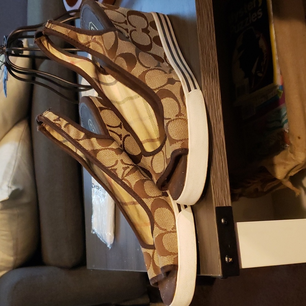 Authentic Woman's Coach wedges